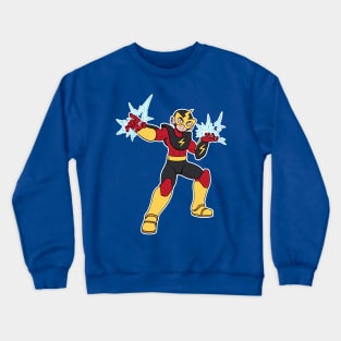 RUBY SPEARS ELEC MAN Crewneck Sweatshirt